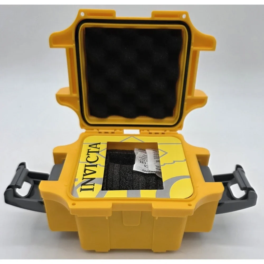 Invicta Impact One Slot Yellow Dive Case Watch Box ONLY New